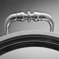 Сотейник из нержавеющей стали, диаметр: 26 см, объем: 5 л, крышка с посеребренной декорированной ручкой, серия Opus Prima, RUFFONI, Италия_00776410072927716962.jpg