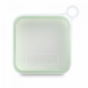 Контейнер для сэндвичей, 15 х 15 см, силикон, зеленый, серия At Home, LEKUE, Испания, Ланч-боксы и термокружки LEKUE