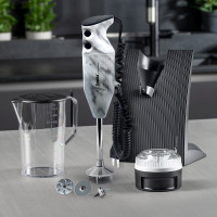 Блендер погружной White Marble, нейлон, металл, 34,5 см, белый мрамор, серия Design Edition, BAMIX, Швейцария_00822550044912314263.jpg