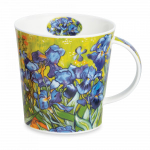 Кружка «Ирисы», 480 мл, костяной фарфор, декор, серия Cairngorm, DUNOON, Великобритания, Кружки