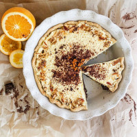 Форма круглая для запекания, 25 см, фарфор, молочный в крапинку, серия Speckle, MAXWELL WILLIAMS, Австралия_00817890059069875708.jpg