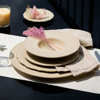 Тарелка пирожковая Beige, 15 см, керамика, бежевый, серия Skalistos, LE COQ, Италия_00815580052467886503.jpg