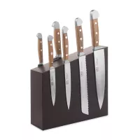 Набор из 6-ти кухонных ножей на подставке, серия Alpha Fasseiche, GUDE, Германия, 