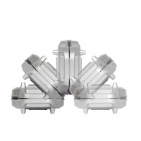 Вафельница с антипригарным покрытием, пластик, стальной, CLATRONIC, Германия_00812390043600465243.jpg