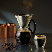 Кемекс с фильтром, 1.1 л, нержавеющая сталь, стекло, серия La Cafetiere, KITCHEN CRAFT, Великобритания_00817710055326704260.jpg