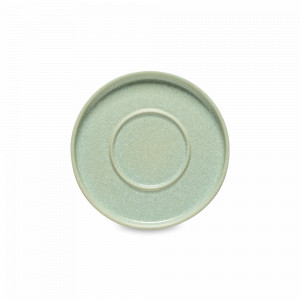 Блюдце Bay Leaf, 16.6 см, керамика, оливковый, серия Redonda, COSTA NOVA, Португалия, Чайные пары