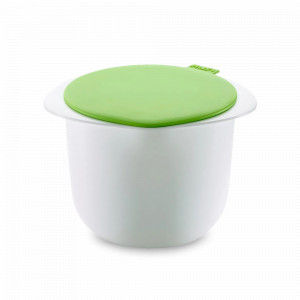 Форма для приготовления мягкого сыра, 1 л, силикон, белый, зеленый, LEKUE, Испания, Посуда для приготовления в СВЧ