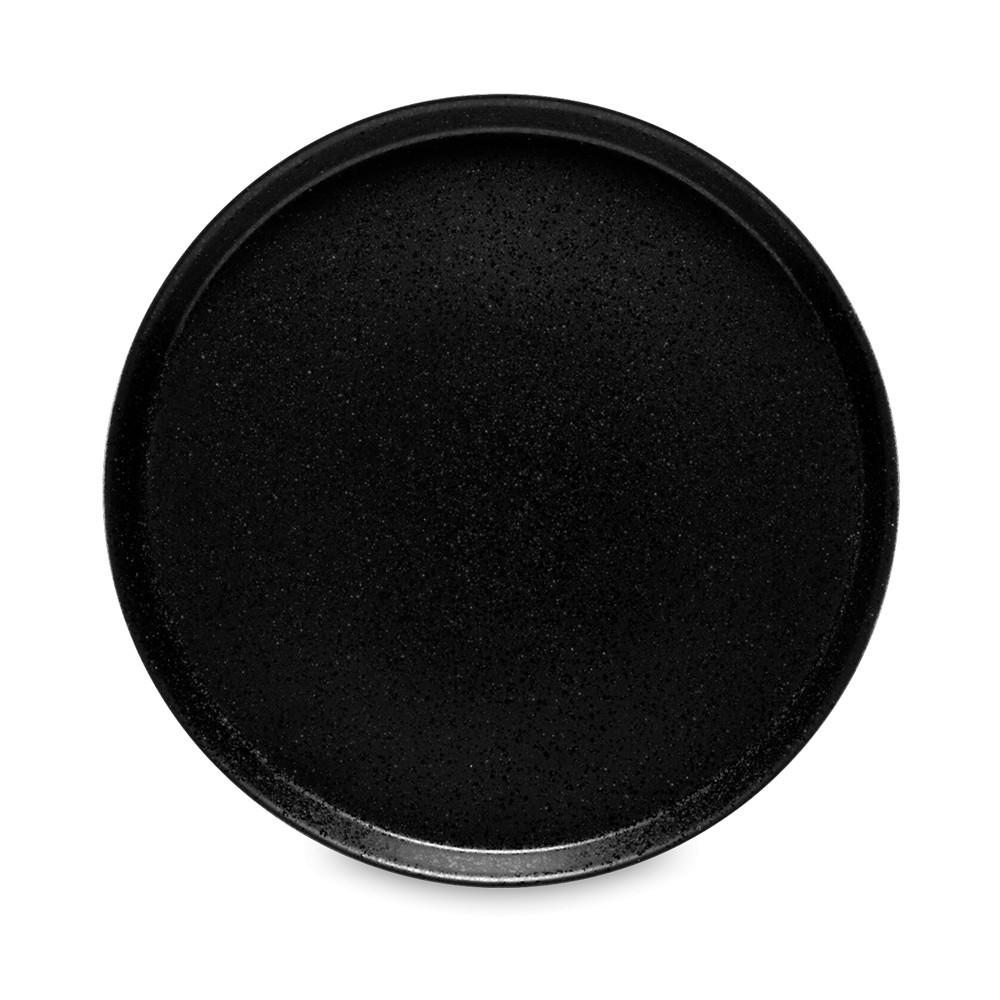 Тарелка закусочная LATTITUDE BLACK, 24 см, керамика, черный, серия Notos, COSTA NOVA, Португалия