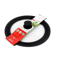 Крышка универсальная, 24/26/28 см, стекло, силикон, черный, VITRINOR, Испания_00809030050635833206.jpg