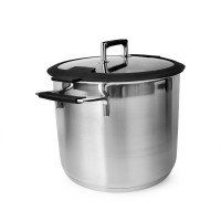 Кастрюля высокая с крышкой, диаметр 24 см, материал: нержавеющая сталь 18/10, серия Silence PRO, ROESLE, Германия_00805400043397534314.jpg