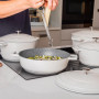 Кастрюля с крышкой низкая, 4 л, 28 см, литой алюминий, кремовый, серия MasterClass, KITCHEN CRAFT, Великобритания_00817710056781407406.jpg