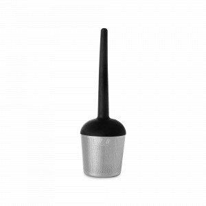 Ситечко для заваривания чая, 4,8 х 15 см, нержавеющая сталь, силикон, черный, серия Thor, VIVA Scandinavia, Дания, Ситечки для чая