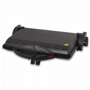 Гриль - вафельница, 12 х 46 х 34 см, нержавеющая сталь, алюминий, STEBA, Германия, STEBA (Германия)