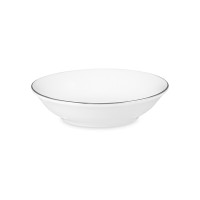 Соусник , 9.5 см, фарфор, белый с серебристым кантом, серия White Platinum, MAXWELL WILLIAMS, Австралия