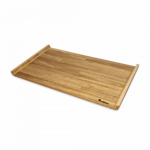 Поднос сервировочный ST002ON, 48 х 28 х 2,5 см, дерево дуб, WOODINHOME, Россия, Подносы