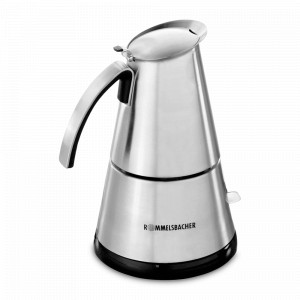 Кофеварка -эспрессо, 0,35 л, нержавеющая сталь, стальной, ROMMELSBACHER, Германия, ROMMELSBACHER (Германия)