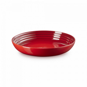 Тарелка суповая, 22 см, 900 мл, каменная керамика, серия Cerise, LE CREUSET, Франция, Тарелки круглые