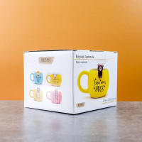 Кружка Медвежонок, 430 мл, керамика, желтый, серия Animals, REPAST, Чехия_00821350066845732420.jpg