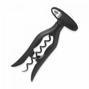 Штопор Moltovino, 15 см, нержавеющая сталь, пластик, черный, GEFU, Германия, Штопоры