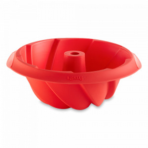 Форма для выпечки кекса «Саварен», 20 х 7.6 см, силикон, красный, LEKUE, Испания, LEKUE (Испания)