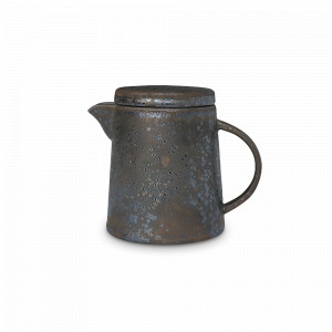 Кувшин Brown, 440 мл, каменная керамика, коричневый, черный, серия Umberto, ROOMERS TABLEWARE, Нидерланды, Кувшины