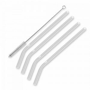 Набор из 4-х изогнутых трубочек и щетки, 23 см, стекло, ZWILLING J.A. HENCKELS, Германия, ZWILLING (Германия)