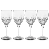 Набор из 4-х бокалов для красных вин CHIANTI, 520 мл, бессвинцовый хрусталь, серия Diamante, LUIGI BORMIOLI, Италия, 