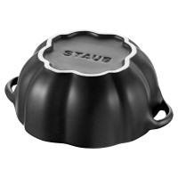 Кокот «Тыква», 0,7 л, 14,8 см, керамика, черный, серия La Cocotte, STAUB, Франция_00801650062410407569.jpg