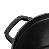Кокот круглый, 4.7 л, 24 см, чугун, черный, серия La Cocotte, STAUB, Франция_00815120045780392772.jpg