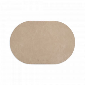 Салфетка подстановочная двусторонняя, 30 х 45 см, ПВХ, коричневая/бежевая, серия Pool, LIBERTY JONES, Китай, Весенняя сервировка