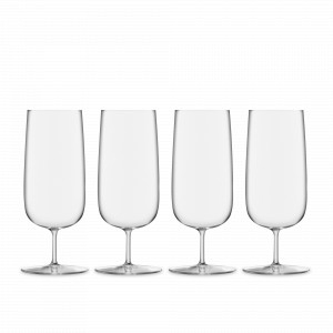 Набор из 4-х бокалов для пива, 440 мл, хрусталин, серия Borough, LSA International, Великобритания, LSA International (Великобритания)