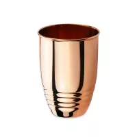 Стакан , 200 мл, 8 х 6.5 см, медь, серия Медная посуда, Кольчугинский Мельхиор, Россия, 