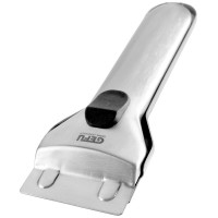 Скребок для стеклокерамической плиты Polito, 13,5 х 4,6 см, нержавеющая сталь, GEFU, Германия_00803910043869443633.jpg