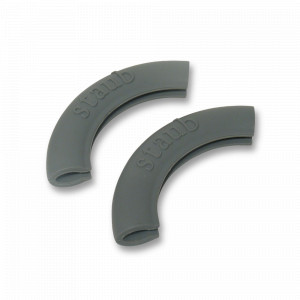 Набор из 2-х круглых ручек, силикон, серый, серия Аccessories, STAUB, Франция, STAUB (Франция)