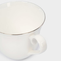 Набор из 2-х кружек, 350 мл, фарфор, белый с серебристым кантом, серия Dynasty, ANNA LAFARG, Китай_00822620051291392040.jpg