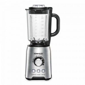 Блендер стационарный, 1,75 л, нержавеющая сталь, стекло, стальной, ROMMELSBACHER, Германия, ROMMELSBACHER (Германия)
