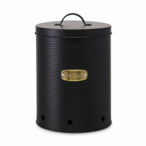 Банка для хранения овощей, 6 л, углеродистая сталь, графит, серия Irmel, SMART SOLUTIONS, Россия, Емкости для хранения сыпучих продуктов