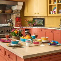 Салатник порционный Colypso, 15 см, фарфор костяной, розовый, серия Kit Kemp, SPODE, Великобритания_00817590063455414418.jpg