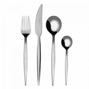 Набор столовых приборов на 6 персон, 24 предмета, стальной, серия Kos, HERDMAR, Португалия, Наборы столовых приборов 24 предмета
