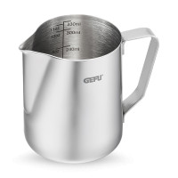 Молочник Barista, 350 мл, нержавеющая сталь, стальной, GEFU, Германия