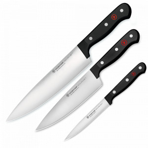 Набор из 3-х кухонных ножей поварская тройка, серия Gourmet, WUESTHOF, Золинген, Германия, Поварские тройки ножей