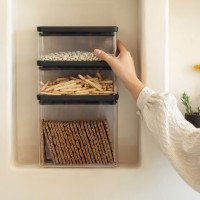 Набор из 3-х модульных контейнеров для продуктов, 2 х 1.5 л + 3.5 л, пластик, темно-серый, серия Tasty+, BRABANTIA, Бельгия_00817010067693755643.jpg