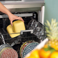 Контейнер для хранения, 2,8 л, полипропилен, термопластичная резина, оранжевый, серия Store&More, GUZZINI, Италия_00812820056604961368.jpg