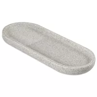 Подставка для принадлежностей Loup, 27.5 х 10.7 см, полирезин, серый, серия Bath, BERGENSON BJORN, Великобритания, 