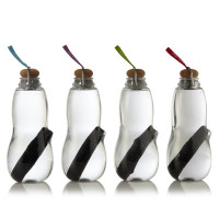 Эко-бутылка для воды Eau good с фильтром-ионизатором, 800 мл, Binchotan, пищевой пластик, пробка, металл, 9 x  23,5 x 9 см, голубой, BLACK+BLUM, Великобритания_00778480042998684147.jpg