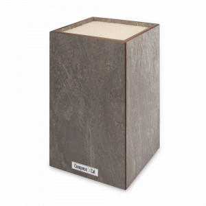 Подставка для кухонных ножей, универсальная, 12х12х24см, эвора бежевая, композитный материал, серия Signature, ComposeEat, Россия, Подставки под ножи