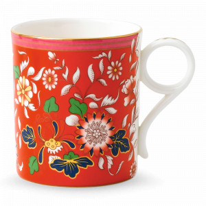Кружка Самоцветы, 250 мл, костяной фарфор, красный, декор, серия Wonderlust, WEDGWOOD, Великобритания, WEDGWOOD (Великобритания)