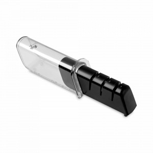 Точилка механическая трехуровневая 14.0x 5.0x 6.0 см, серия Shun Sharpener, KAI, Япония, Механические точилки