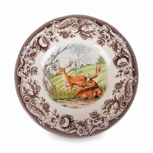 Салатник , 23.7 см, фарфор, белый, декор, серия Haydon Grove, GRACE BY TUDOR, Великобритания, GRACE BY TUDOR (Великобритания)