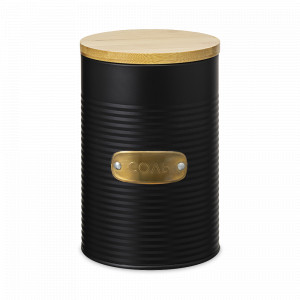 Банка для хранения соли, 1.3 л, углеродистая сталь, бамбук, графит, серия Irmel, SMART SOLUTIONS, Россия, Банки для хранения чая